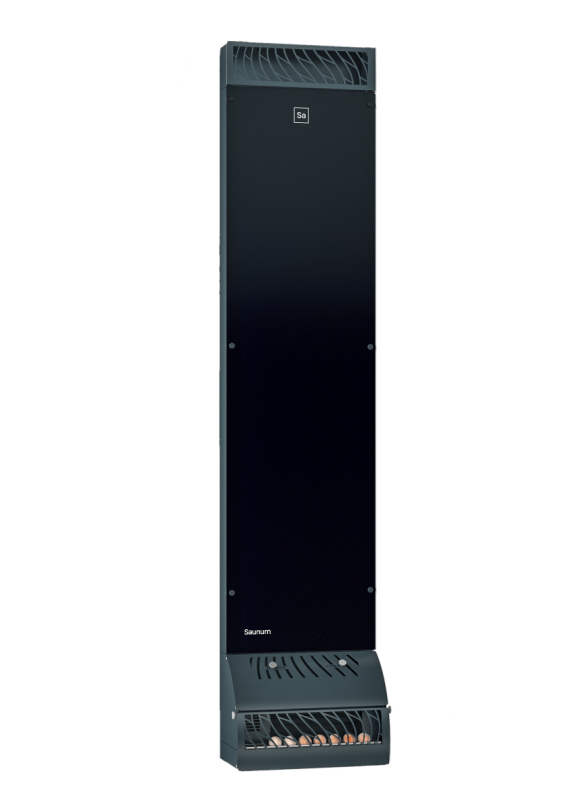 Klimatyzator SAUNUM BASE SHORT: Antracyt + szkło czarne