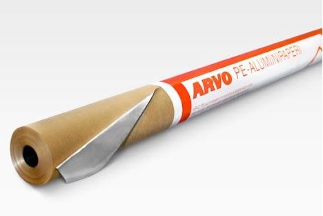 Folia aluminiowo kartonowa do izolacji sauny - mała rolka 15m2 119g/m2