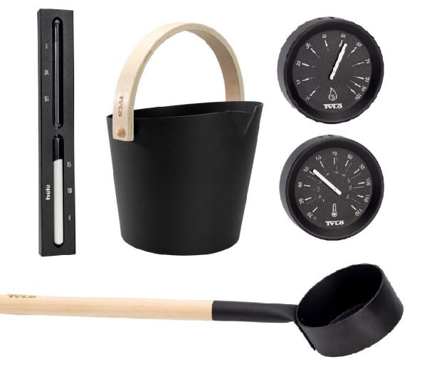 Zestaw akcesoriów Tylö Brilliant Black