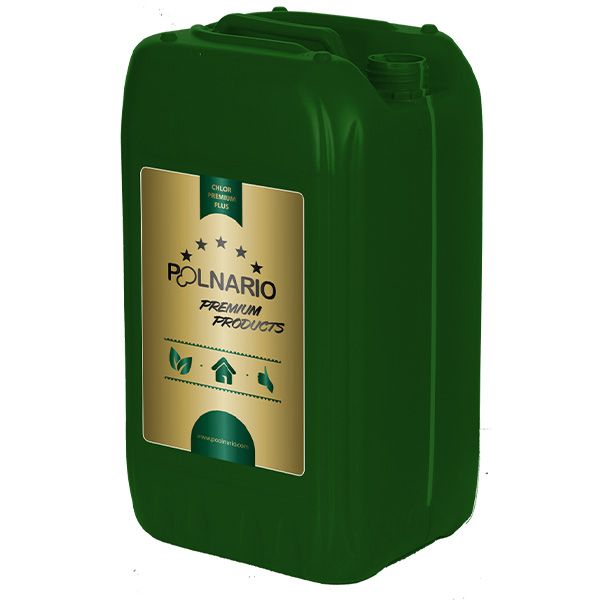 Chlor płynny 25kg - 21l Poolnario Premium PLUS 40-30-025