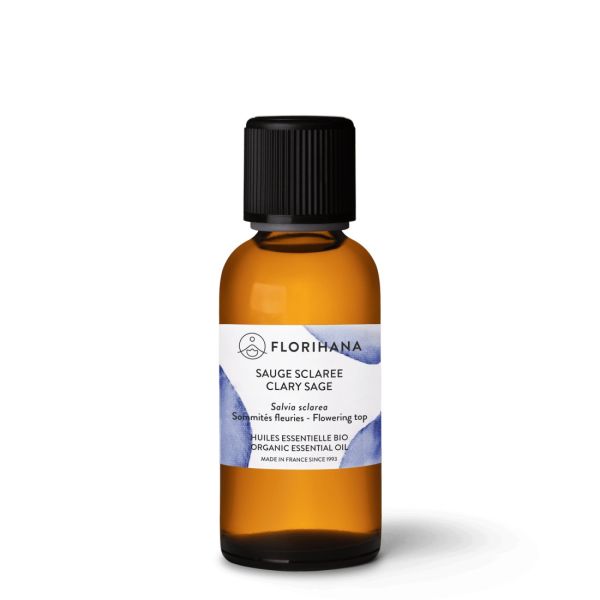 Organiczny olejek eteryczny Florihana Szałwia muszkatołowa Clary Sage 5g