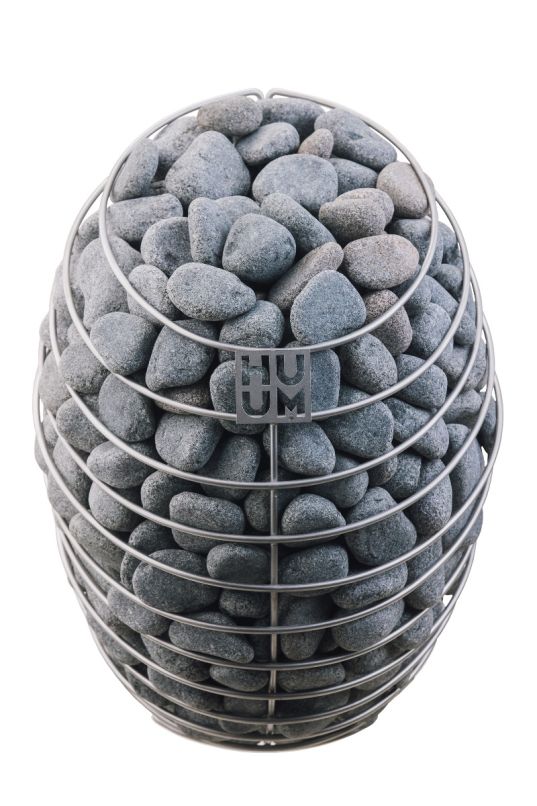 Piec do sauny Huum Drop 9kW z kamieniami otoczakami