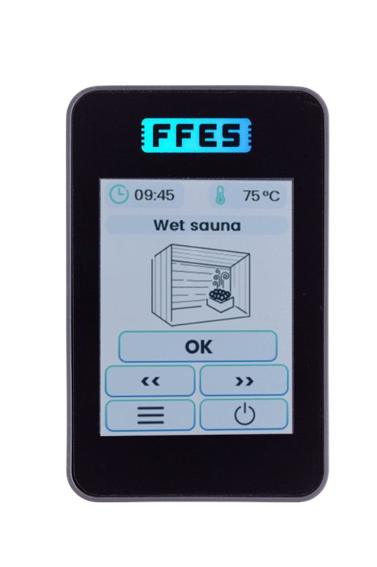Sterownik do sauny FFES Cm11 Mini dla urządzeń grzewczych 9kW i lamp iR 3kW