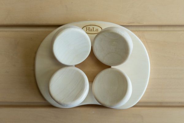 Zagłówek do sauny ergonomiczny - Osika