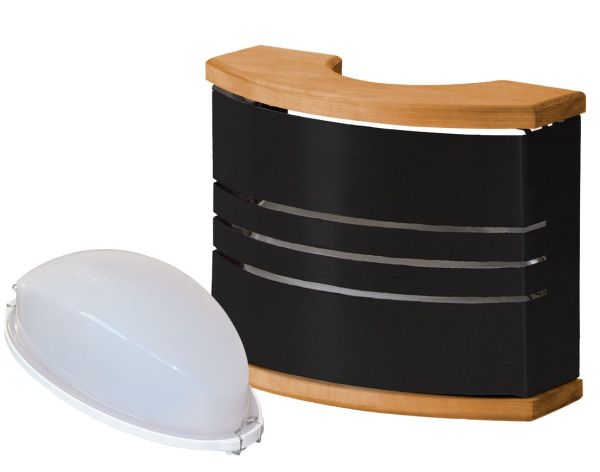 Lampa stalowa czarna HARVIA Legend SAS21107