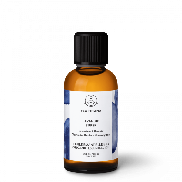 Organiczny olejek eteryczny Florihana Lawenda Super Organiczna Lavandula X burnati 50g