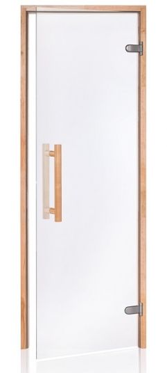 Drzwi do sauny w ramie drewnianej Andres Natural - 7x19