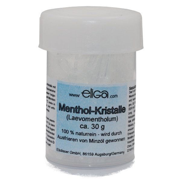 Kryształki mentolowe 30g - niemiecka jakość Eliga Elsaesser
