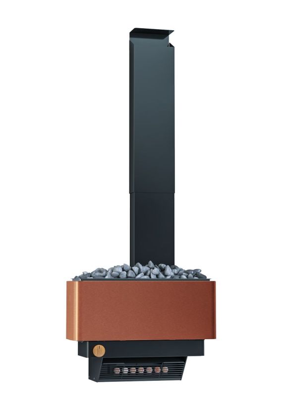 Zestaw SAUNUM Premium z piecem elektrycznym 6kW - miedź