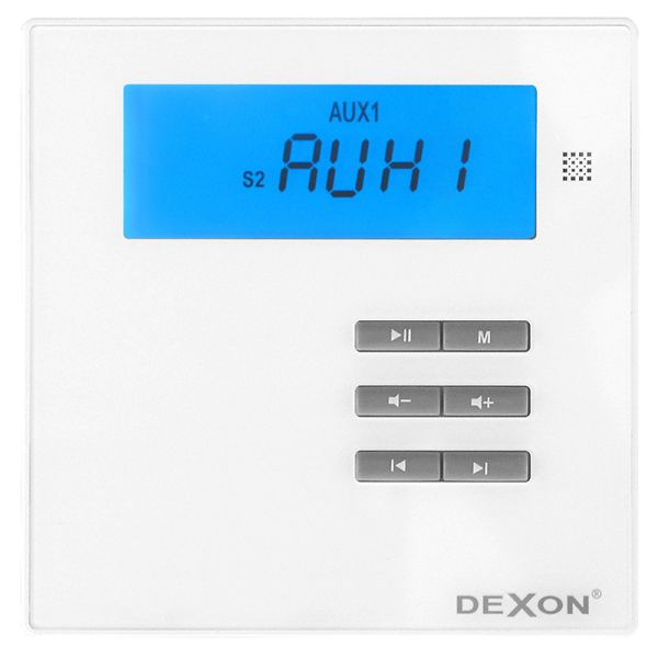 Dexon MRP 2171 - odtwarzacz ścienny ze wzmacniaczem