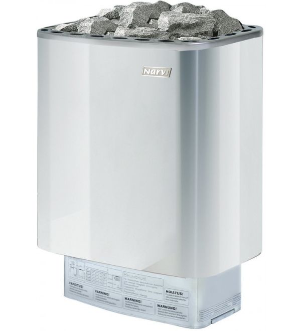 Piec Narvi OY - NME 900 Stal nierdzewna polerowana