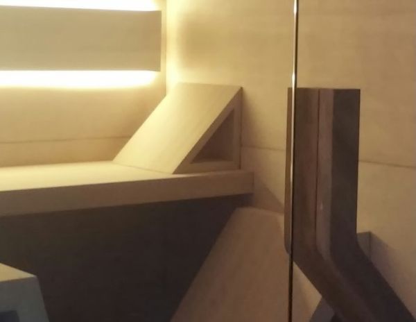 Podgłówek do sauny