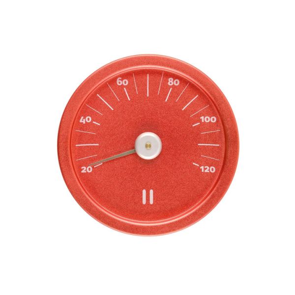 Termometr Rento Aluminiowy Czerwony