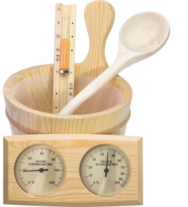 Zestaw akcesoriów do sauny SAWO Basic
