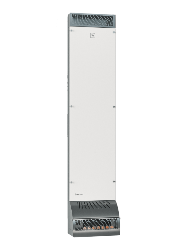 Klimatyzator SAUNUM BASE SOLUTION: Stal + Szkło białe 