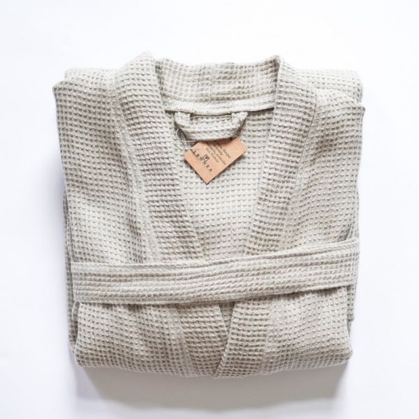 Lniany szlafrok LENNEA 