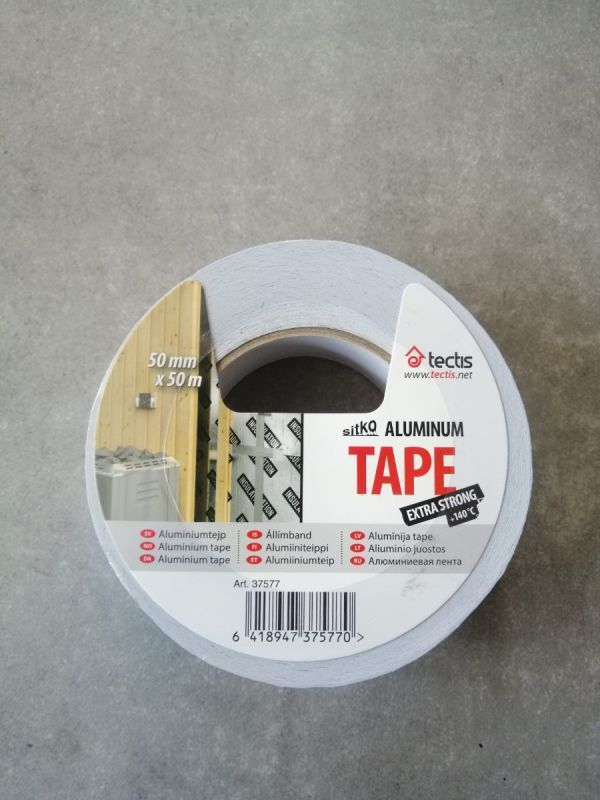 Taśma aluminiowa do łączenia folii aluminiowej Ekstra Strong 50mmx50m