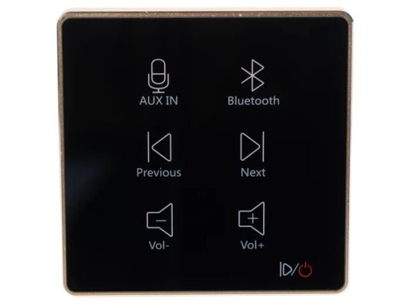 Odtwarzacz ścienny audio - LAUDIO W10BT czarny