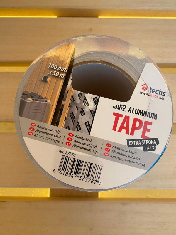 Taśma aluminiowa do łączenia folii aluminiowej Ekstra Strong 100mm 50mb