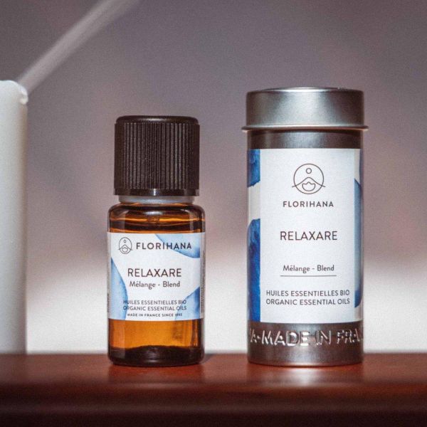 Organiczna mieszanka olejków eterycznych Florihana RELAXARE 15g