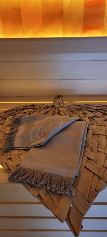 Ręcznik RENTO Pino 78x150 Szary