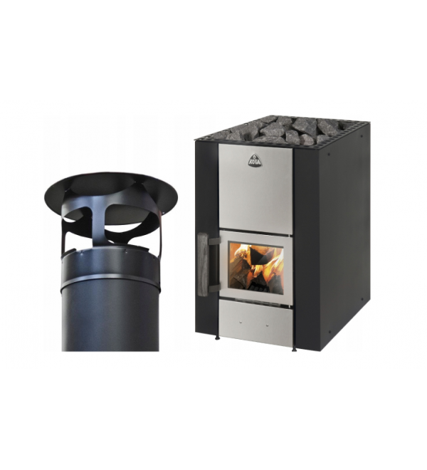 Zestaw: Piec Kota Kuru 14 + Komin Kota Flue 15